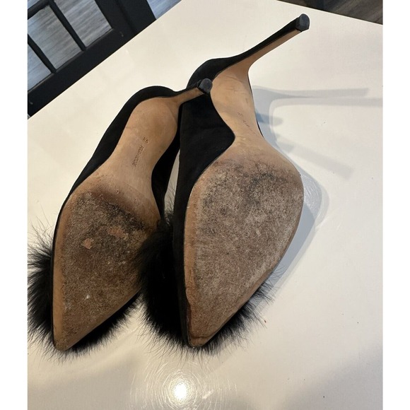 Pour La Victoire Women's Shoes Camilla Pumps Black Heels Suede Size 9.5 M - Picture 14 of 16